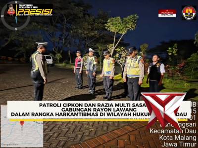 PATROLI CIPKON DAN RAZIA MULTI SASARAN - PoliceTube