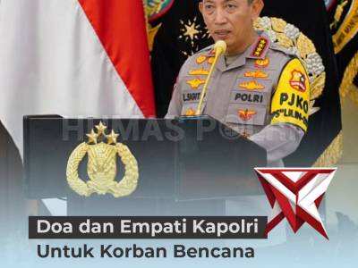 Doa dan empati Kapolri terhadap korban bencana di sumatera - PoliceTube