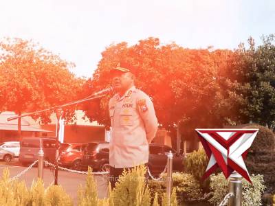 Polres Tuban - Kapolres Tuban ambil apel diawal Bulan Ramadhan - PoliceTube