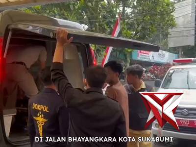 Korban laka lantas di jl.Bhayangkara Kota Sukabumi - PoliceTube