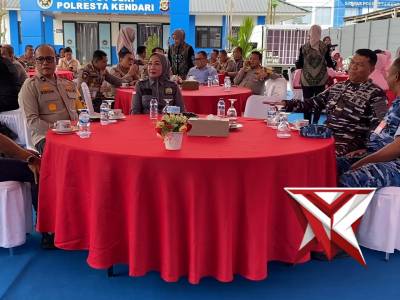 PERESMIAN GEDUNG SPPG POLRI POLRESTA KENDARI OLEH PRESIDEN RI PRABOWO SUBIANTO SECARA VIRTUAL - PoliceTube