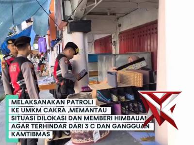 Cegah aksi kriminalitas Unit Patroli Subdit Gasum Dit Samapta - PoliceTube