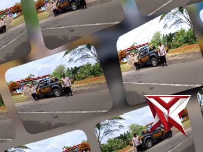 Patroli rutin anggota polsek bermani ulu - PoliceTube