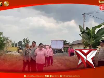 GROUND BREAKING PELETAKAN BATU PERTAMA DAPUR SPPG POLRES OKU