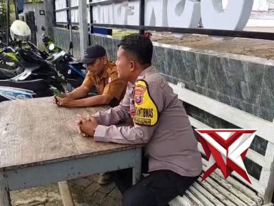 BHABINKAMTIBMAS POLSEK NGASEM BERIKAN HIMBAUAN - PoliceTube