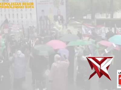 Pengamanan Aksi Kumail Kota Probolinggo - PoliceTube