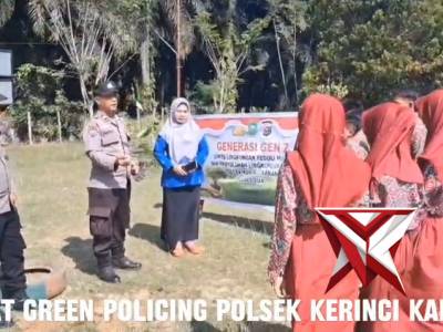 Green Policing Polsek Kerinci Kanan - PoliceTube