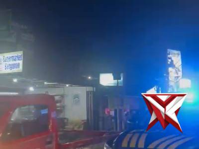 Sat Samapta Polres Tomohon Melaksanakan Patroli dan Pengaturan di jalan Depan Masjid Al-Mujahidin