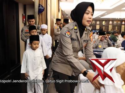 Kapolri menggelar buka bersama insan pers