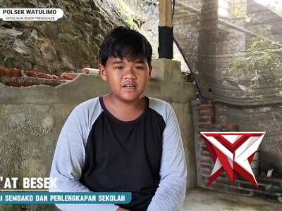 Ramadhan Berbagi, Kapolsek Watulimo Salurkan Bantuan Melalui Program Jum&rsquo;at BESEK.