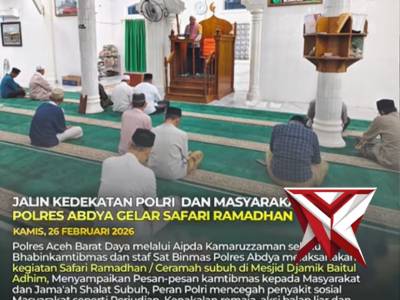 SAFARI RAMADHAN POLRES ABDYA - PoliceTube