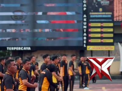 OLAHRAGA PAGI POLRES NGAWI - PoliceTube