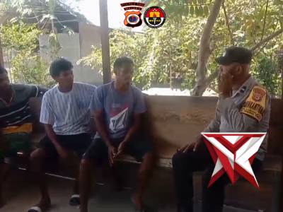 GIAT BHABINKAMTIBMAS POLSEK TANIWEL TIMUR - PoliceTube