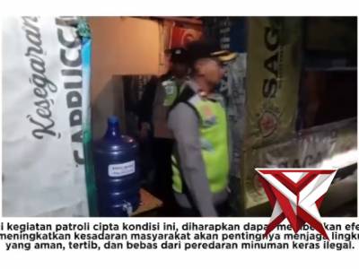 Patroli cipta kondisi Polsek Purwokerto Selatan - PoliceTube