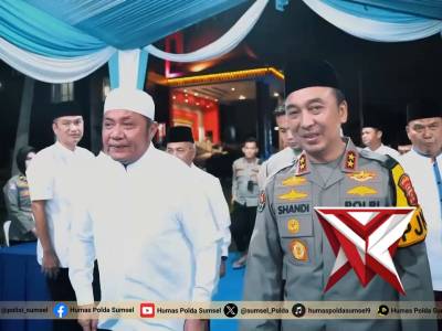 Safari ramadhan kapolda sumsel bersama forkompinda - PoliceTube