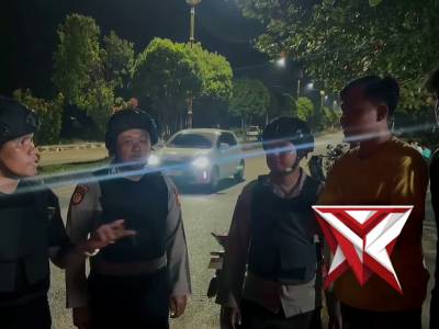 Patroli Tim Raga Polda Riau