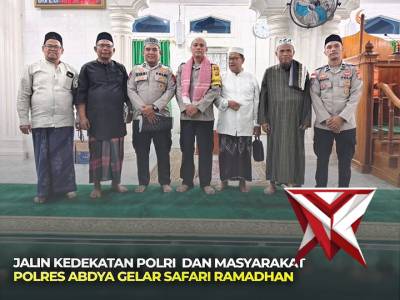 SAFARI RAMADHAN POLRES ABDYA - PoliceTube