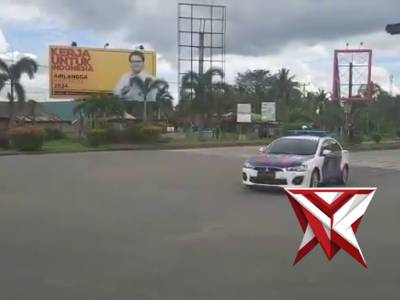 Rekayasa arus lalin di simpang Brimob