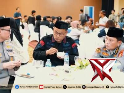 Gelar Buka Puasa Bersama Awak Media, Kapolda Sumsel Tegaskan Kemitraan Strategis - PoliceTube