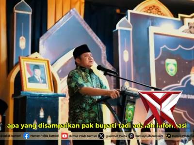 Safari Ramadan di OKI, Kapolda Sumsel Instruksikan Personel Optimalkan Pelayanan Publik - PoliceTube