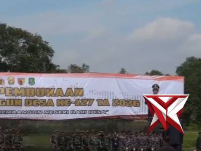 Upacara pembukaan TMMD - PoliceTube