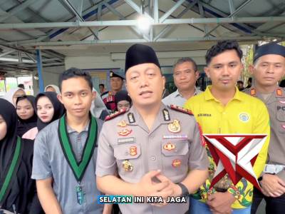 RAMADAN BERKAH, KAPOLRES BARSEL BERSAMA HMI DAN MAJELIS AGAMA HINDU KAHARINAGN BAGI TAKJIL - PoliceTube
