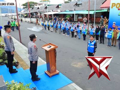 Polda Malut Gandeng 200 Ojol Ternate, Perkuat Sinergi Jaga Kamtibmas dan Keselamatan Lalu Lintas