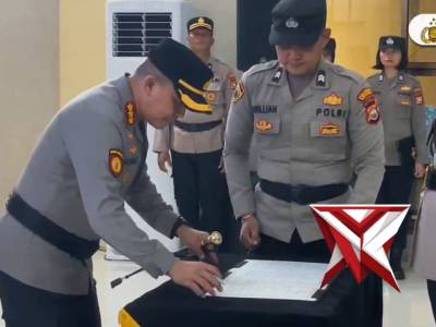 Upacara Serah Terima Jabatan Kapolsek Ratu Agung Polresta Bengkulu Upacara Serah Terima Jabatan (Se - PoliceTube