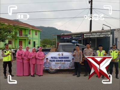 Polsek Karangsambung Berbagi Tajil