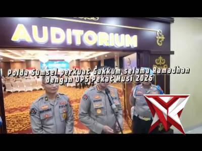 63 Target Operasi Terungkap, Polda Sumsel Perkuat Penegakan Hukum Jelang Ramadan