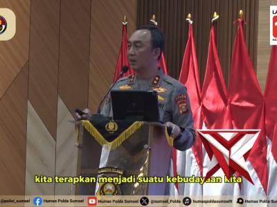 COMMANDER WISH KAPOLDA SUMSEL IRJEN POL DR. SANDI NUGROHO S.I.K., S.H., M. Hum