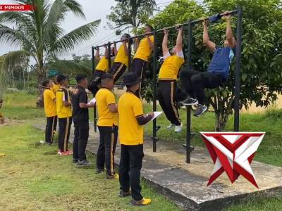 Kesamaptaan jasmani dan bela diri polri periodik semester 1 tahun 2026 polres mimika - PoliceTube