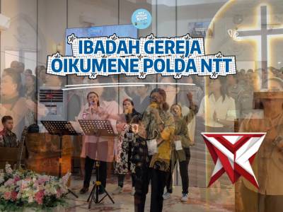 Bersatu dalam Iman, Menguatkan dalam Pelayanan Ibadah Oikumene Polda NTT - PoliceTube