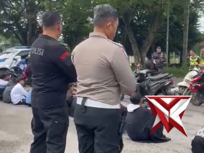 Kegiatan Razia Saur on theroad di kecamatan Kepanjen