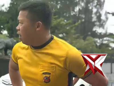 Kegiatan korve tersebut dilaksanakan oleh seluruh personel Polsek Ciwidey