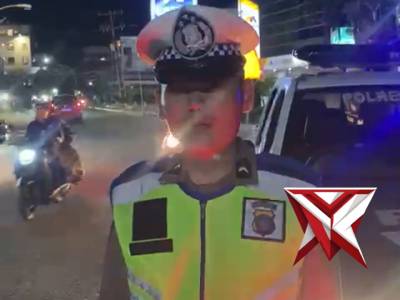 Satlantas Polres Sibolga Gelar Patroli Blue Light dalam Operasi Keselamatan Toba 2026 - PoliceTube
