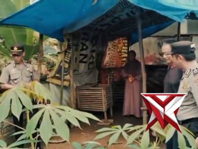 BHABINKAMTIBMAS POLSEK LUBUK BATANG MEMANTAU BINAAN MASYARAKAT LUBUK BATANGUTK KETAHANAN PANGAN TERN - PoliceTube