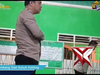 Pererat Tali Silaturahmi, Polsek Rambang Laksanakan Sholat Subuh Keliling Hari ke-3 di Masjid Baitur - PoliceTube