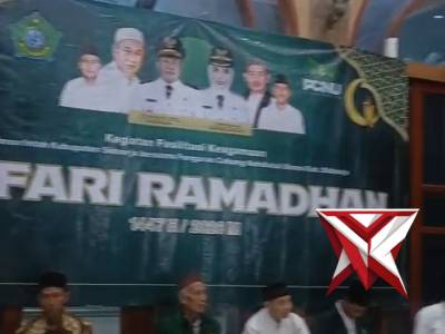 Kanit provos mengikuti giat buka bersama di masjid Darusalam Prambon - PoliceTube