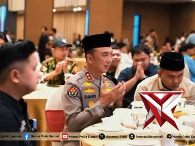 Buka Bersama Kapolda Sumsel bersama OKP dan Mahasiswa - PoliceTube