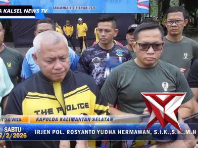 Wujudkan Indonesia yang bersih dan asri di Kalimantan Selatan - PoliceTube