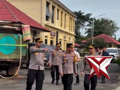 Kapolres Musi Rawas Cek Kebersihan Mako, Perkuat Komitmen Program ASRI Citra Asri