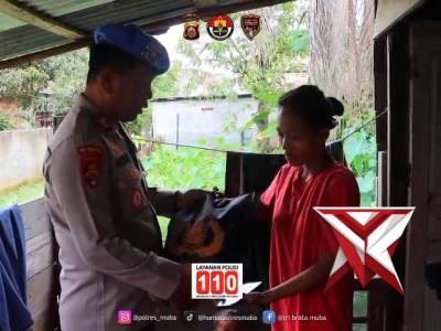 Jumat Berkah Si Propam Polres Muba