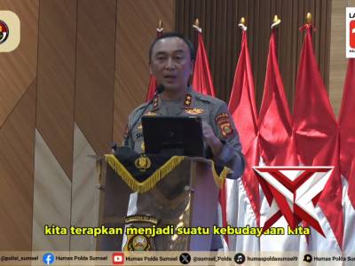 Commander Wish Kapolda Sumsel Irjen Pol. DR. Sandi Nugroho, S.I.K., S.H., M.Hum