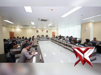 KAPOLDA SUMSEL PIMPIN RAPAT PEMANTAPAN PROGRAM ASTA CITA PRESIDEN RI. - PoliceTube