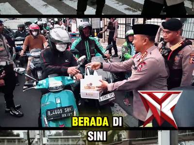 Kapolri & PJU Mabes Polri Turun ke Jalan, Sapa Masyarakat Bersama Insan Pers ? - PoliceTube