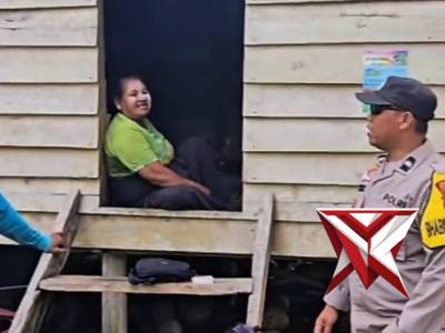 Giat patroli Karhutla Bhabinkamtibmas Desa Tanjung Simpang - PoliceTube