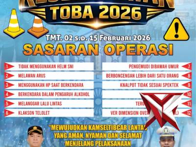 Polres Pakpak Bharat Gelar Lat Pra Ops Keselamatan Toba 2026 di Aula Catur Prasetya - PoliceTube