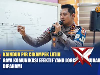 KAINDUK PJR CIKAMPEK LATIH GAYA KOMUNIKASI EFEKTIF YANG LOGIS DAN MUDAH DIPAHAMI | NTMC POLRI