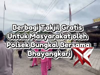 Berkah Ramadhan Polsek Bungkal - PoliceTube